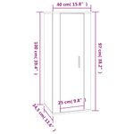 Casa si Gradina - Mobilier - Seturi de mobilier - Seturi living - Set dulap TV, 5 piese, stejar maro, lemn prelucrat - Infinity.ro