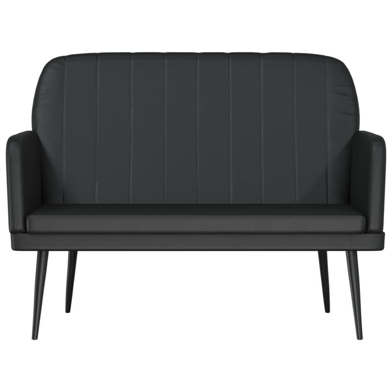 Casa si Gradina - Mobilier - Canapele si coltare - Banchete - Banca, negru, 107x80x81 cm, piele ecologica - Infinity.ro