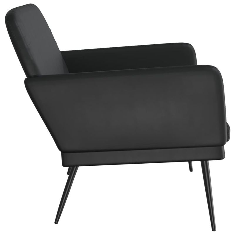Casa si Gradina - Mobilier - Canapele si coltare - Banchete - Banca, negru, 107x80x81 cm, piele ecologica - Infinity.ro