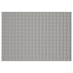 Casa si Gradina - Textile si covoare - Pături și cuverturi - Pături - Patura anti-stres, gri, 135x200 cm, 10 kg, material textil - Infinity.ro