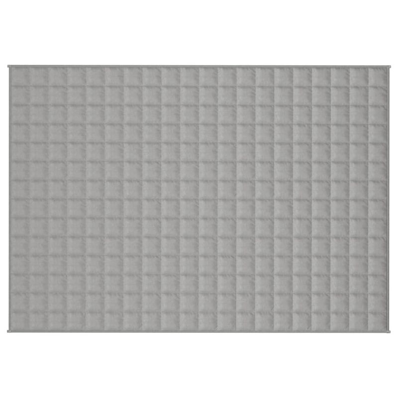 Casa si Gradina - Textile si covoare - Pături și cuverturi - Pături - Patura anti-stres, gri, 135x200 cm, 10 kg, material textil - Infinity.ro