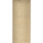 Petshop - Accesorii petshop - Jucarii animale - Ansambluri de joaca - Ansamblu de pisici cu stalp din funie de sisal, crem, 74 cm - Infinity.ro