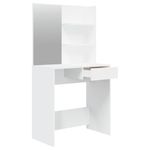 Casa si Gradina - Mobilier - Comode si corpuri - Masute de toaleta - Masa de toaleta cu oglinda, alb, 74,5x40x141 cm - Infinity.ro