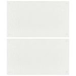 Casa si Gradina - Bucatarie si vesela - Ustensile bucatarie - Tocatoare de bucatarie - Placi de tocat 2 buc. sticla securizata model bule transparente - Infinity.ro