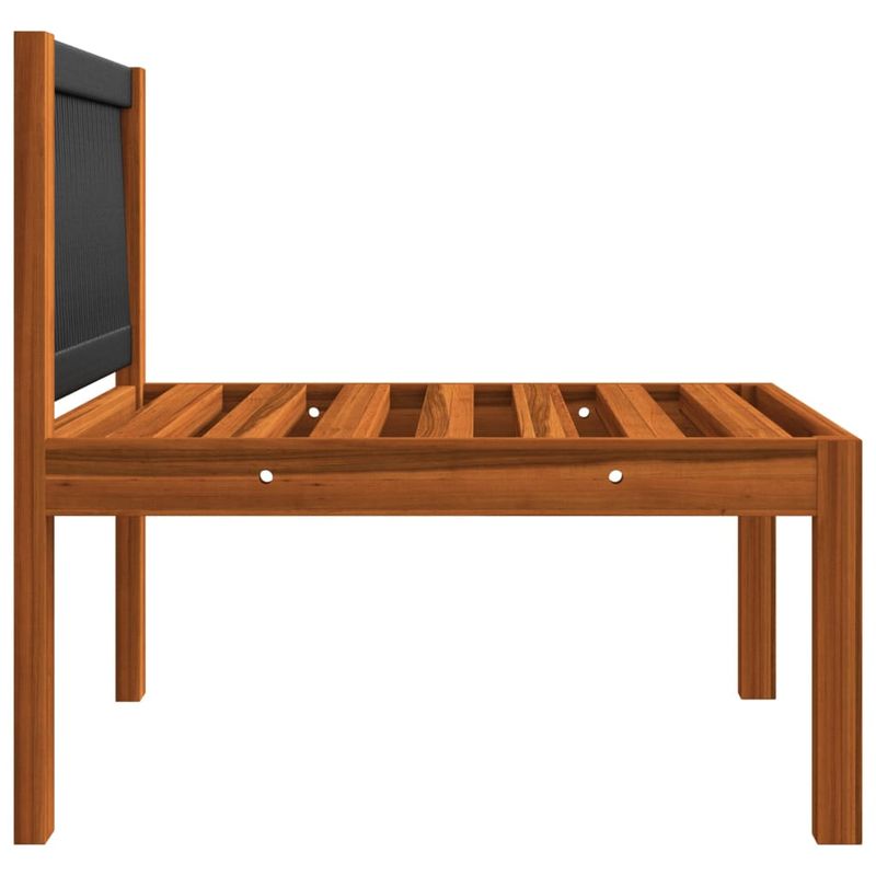 Casa si Gradina - Gradina si terasa - Mobilier exterior - Seturi mobila gradina - Set mobilier gradina cu perne, crem, 7 piese, lemn masiv acacia, model 2x colț + 4x mijloc + masă - Infinity.ro