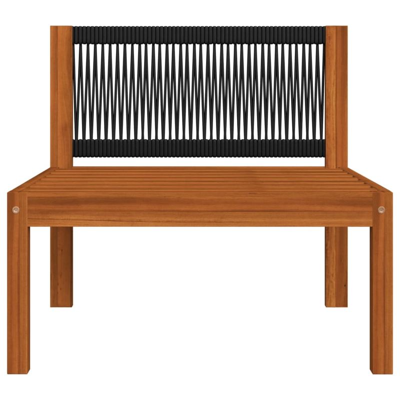 Casa si Gradina - Gradina si terasa - Mobilier exterior - Seturi mobila gradina - Set mobilier gradina cu perne, crem, 7 piese, lemn masiv acacia, model 2x colț + 4x mijloc + masă - Infinity.ro