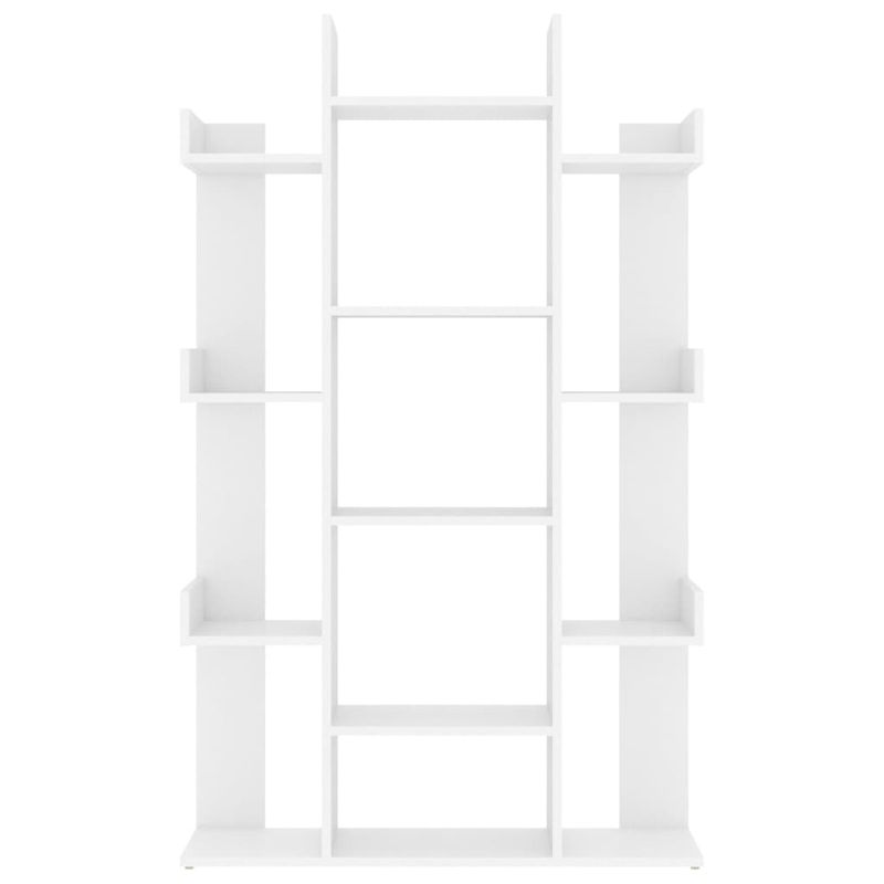 Casa si Gradina - Mobilier - Biblioteci si rafturi - Biblioteci - Biblioteca, alb, 86x25,5x140 cm, PAL - Infinity.ro