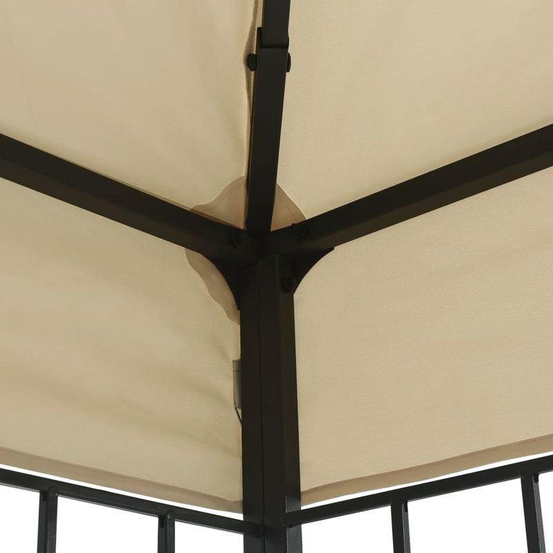 Casa si Gradina - Gradina si terasa - Umbrele si pavilioane - Pavilioane - Pavilion cu sir de lumini LED, crem, 3x4 m - Infinity.ro