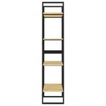 Casa si Gradina - Mobilier - Biblioteci si rafturi - Biblioteci - Biblioteca cu 4 rafturi, 60x30x140 cm, lemn masiv de pin, natural - Infinity.ro