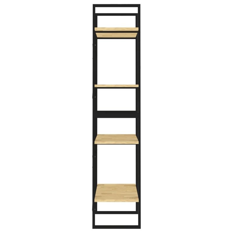 Casa si Gradina - Mobilier - Biblioteci si rafturi - Biblioteci - Biblioteca cu 4 rafturi, 60x30x140 cm, lemn masiv de pin, natural - Infinity.ro