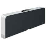 Sport si Outdoor - Camping - Mobilier pentru camping - Alte piese de mobilier pentru camping - Masa de camping pliabila cu 2 banci, gri, aluminiu - Infinity.ro