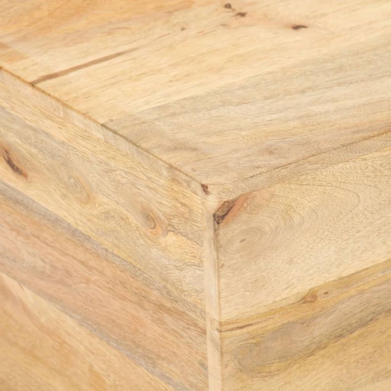 Casa si Gradina - Mobilier - Mese si birouri - Masute de cafea - Masa de cafea in forma de V, 66x66x30 cm, lemn masiv de mango - Infinity.ro