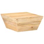 Casa si Gradina - Mobilier - Mese si birouri - Masute de cafea - Masa de cafea in forma de V, 66x66x30 cm, lemn masiv de mango - Infinity.ro