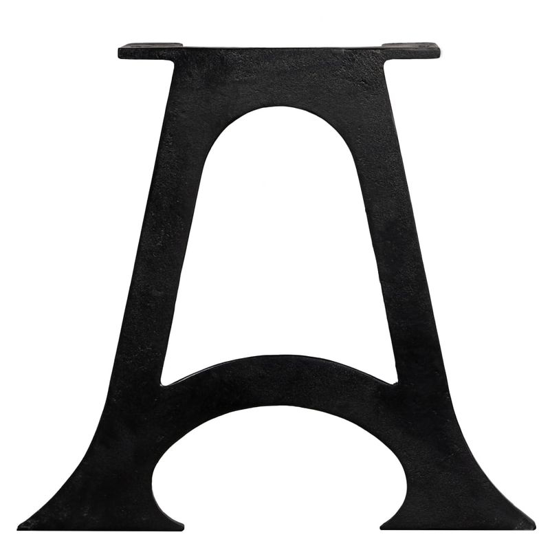 Casa si Gradina - Mobilier - Feronerie si accesorii mobila - Picioare masa de sufragerie , baza arcuita in forma de A, fonta - Infinity.ro