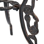 Casa si Gradina - Gradina si terasa - Mobilier exterior - Seturi mobila gradina - Set mobilier de bistro, 3 piese, aluminiu turnat - Infinity.ro