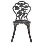 Casa si Gradina - Gradina si terasa - Mobilier exterior - Seturi mobila gradina - Set mobilier de bistro, 3 piese, aluminiu turnat - Infinity.ro