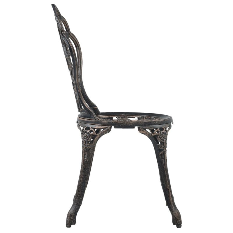 Casa si Gradina - Gradina si terasa - Mobilier exterior - Seturi mobila gradina - Set mobilier de bistro, 3 piese, aluminiu turnat - Infinity.ro