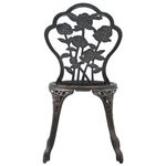 Casa si Gradina - Gradina si terasa - Mobilier exterior - Seturi mobila gradina - Set mobilier de bistro, 3 piese, aluminiu turnat - Infinity.ro