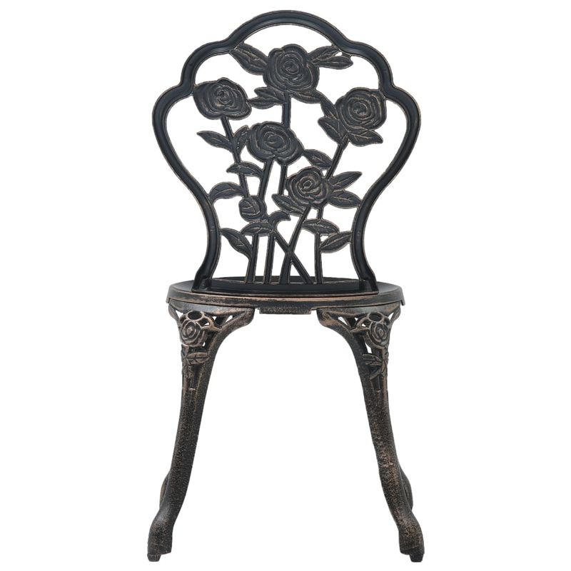 Casa si Gradina - Gradina si terasa - Mobilier exterior - Seturi mobila gradina - Set mobilier de bistro, 3 piese, aluminiu turnat - Infinity.ro