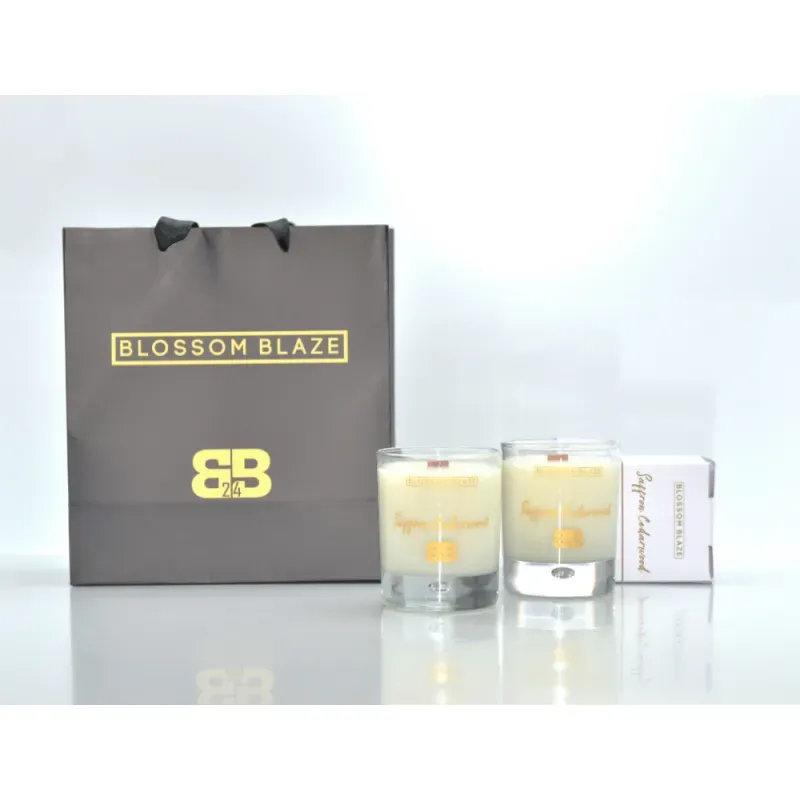 Casa si Gradina - Decoratiuni - Aromaterapie si lumanari - Lumanari si candele - Saffron Cedarwood - Infinity.ro