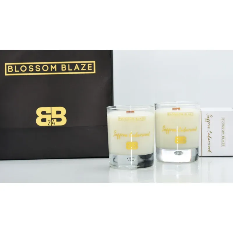 Casa si Gradina - Decoratiuni - Aromaterapie si lumanari - Lumanari si candele - Saffron Cedarwood - Infinity.ro