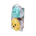 Jucarii, Copii si Bebe - Hrana si alaptare - Biberoane, suzete si accesorii hranire - Cani, pahare si accesorii bebe - Set 2 recipiente hrana bebe, melii, model shark&lion - Infinity.ro