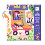 Jucarii, Copii si Bebe - Jucarii si jocuri - Jucarii & jocuri educative - Jocuri si jucarii educative - Joc creativ de razuit, Casute trasnite, Djeco - Infinity.ro