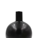 Casa si Gradina - Decoratiuni - Obiecte decorative - Vaze si boluri decorative - Vaza decorativa portelan 13,5x17 cm negru - Infinity.ro