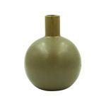 Casa si Gradina - Decoratiuni - Obiecte decorative - Vaze si boluri decorative - Vaza decorativa portelan 13,5x17 cm kaki - Infinity.ro