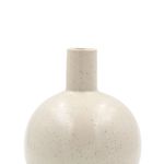 Casa si Gradina - Decoratiuni - Obiecte decorative - Vaze si boluri decorative - Vaza decorativa portelan 13,5x17 cm bej - Infinity.ro