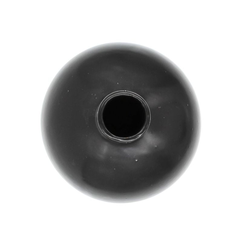 Casa si Gradina - Decoratiuni - Obiecte decorative - Vaze si boluri decorative - Vaza decorativa portelan 13,5x17 cm negru - Infinity.ro