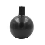 Casa si Gradina - Decoratiuni - Obiecte decorative - Vaze si boluri decorative - Vaza decorativa portelan 13,5x17 cm negru - Infinity.ro