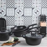 Casa si Gradina - Bucatarie si vesela - Vase pentru gatit - Oale si cratite - Oala cu capac 28 cm, 5.8 L, invelis Ilag Ultimate, AMBITION Ultimo - Infinity.ro