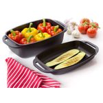 Casa si Gradina - Bucatarie si vesela - Vase pentru gatit - Tigai si seturi - Tava prajit cu capac 2 in 1, 31 x 21 x 11.5 cm, 5.6 L, invelis Ilag Premium, AMBITION Magnat - Infinity.ro