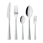 Casa si Gradina - Bucatarie si vesela - Vesela si tacamuri - Tacamuri si seturi - Set tacamuri inox, 60 piese, 12 persoane, ambalate in cutie cadou, AMBITION Siena - Infinity.ro