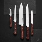 Casa si Gradina - Bucatarie si vesela - Vesela si tacamuri - Cutite si seturi de cutite - Set cutite, 6 piese, bloc lemn maro, AMBITION Titanium - Infinity.ro