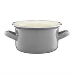 Casa si Gradina - Bucatarie si vesela - Vase pentru gatit - Oale si cratite - Oala emailata 18 cm, 2.6 L, gri, EMALIA OLKUSZ - Infinity.ro