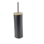 Casa si Gradina/Sanitare/Suporturi si accesorii baie/Accesorii baie - Perie pentru toaleta cu recipient negru, JOTTA Scandic - Infinity.ro