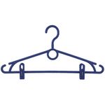 Casa si Gradina/Mobilier/Organizare si depozitare/Umerase si valeti - Umeras lux cu clipsuri, albastru, JOTTA Afra - Infinity.ro