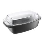 Casa si Gradina - Bucatarie si vesela - Vase pentru gatit - Tigai si seturi - Tava prajit cu capac 32 x 21 x 15.5 cm, 5.7 L, invelis Teflon Platinum Plus, AMBITION Taurus - Infinity.ro