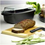 Casa si Gradina - Bucatarie si vesela - Vase pentru gatit - Tigai si seturi - Tava prajit cu capac 32 x 21 x 15.5 cm, 5.7 L, invelis Teflon Platinum Plus, AMBITION Taurus - Infinity.ro