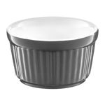 Casa si Gradina - Bucatarie si vesela - Vase pentru gatit - Vase termorezistente - Vas ramekin 9 cm, 150 ml, gri, AMBITION Ginger - Infinity.ro