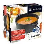 Casa si Gradina - Bucatarie si vesela - Vase pentru gatit - Oale si cratite - Oala cu capac 20 cm, 2.3 L, invelis Teflon Platinum Plus, AMBITION Taurus - Infinity.ro