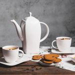 Casa si Gradina - Bucatarie si vesela - Vesela si tacamuri - Servicii de masa - Set servire ceai sau cafea, 12 piese, 6 persoane, portelan, AMBITION Fala - Infinity.ro