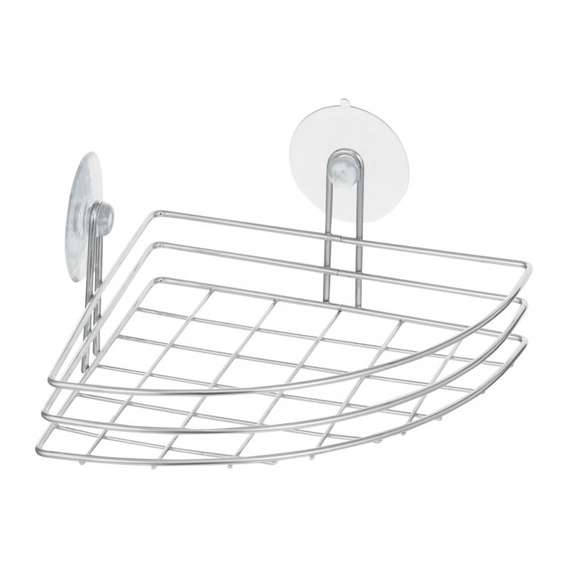 Casa si Gradina - Sanitare - Suporturi si accesorii baie - Accesorii baie - Raft coltar pentru baie cu 2 ventuze, JOTTA Basic - Infinity.ro