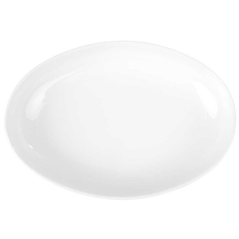 Casa si Gradina - Bucatarie si vesela - Vesela si tacamuri - Platouri de bucatarie - Platou oval 14 x 9.5 cm, portelan alb, AMBITION Salsa - Infinity.ro