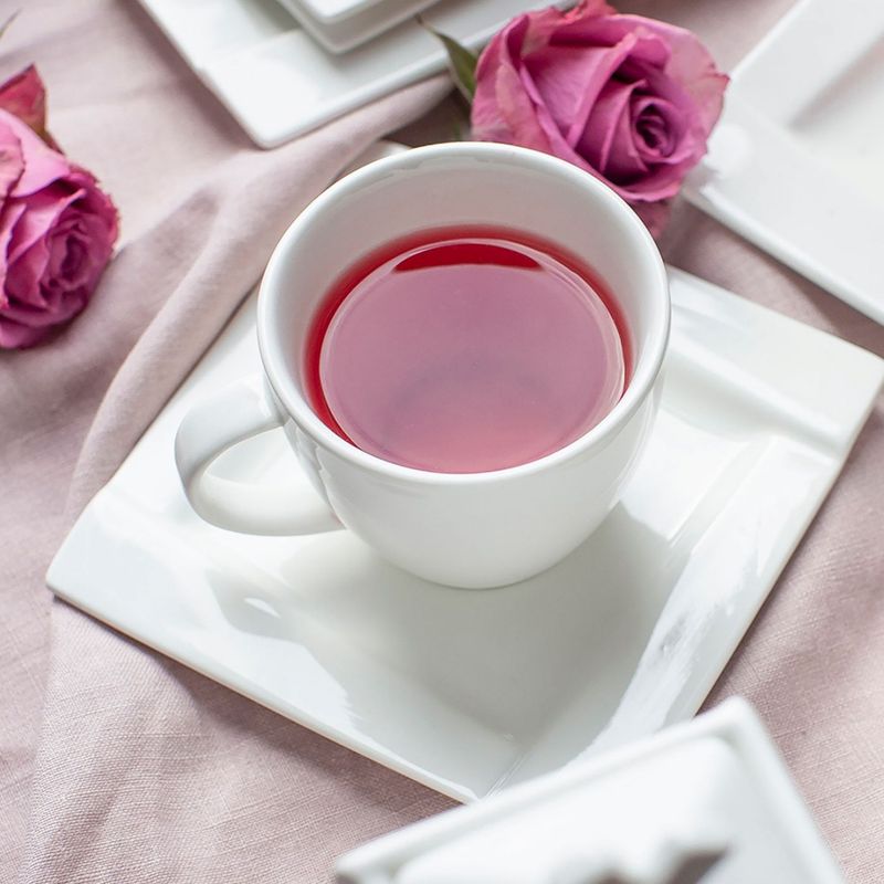 Casa si Gradina - Bucatarie si vesela - Vesela si tacamuri - Servicii de masa - Set servire ceai sau cafea, 12 piese, 6 persoane, portelan, AMBITION Kubiko - Infinity.ro