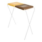 Casa si Gradina - Mobilier - Organizare si depozitare - Cosuri de gunoi - Suport saci menajeri, colectare selectiva, 2 compartimente, galben-maro, JOTTA Flipo - Infinity.ro