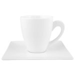 Casa si Gradina - Bucatarie si vesela - Vesela si tacamuri - Servicii de masa - Set servire ceai sau cafea, 12 piese, 6 persoane, portelan, AMBITION Porto - Infinity.ro