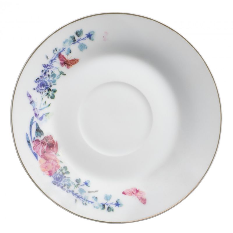 Casa si Gradina - Bucatarie si vesela - Vesela si tacamuri - Servicii de masa - Set servire ceai sau cafea, 12 piese, 6 persoane, portelan, DOMOTTI Clara - Infinity.ro